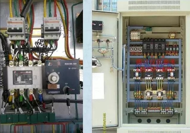 詳細說明了電氣設計中配電箱配電柜的接線圖。