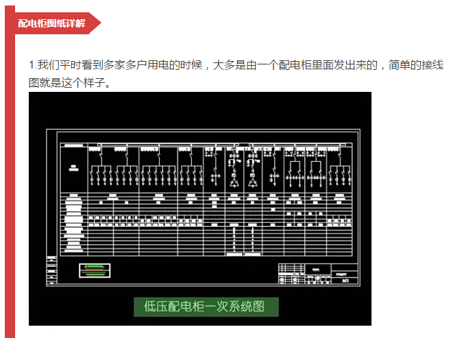 細節配電柜型號和圖紙，請參見！