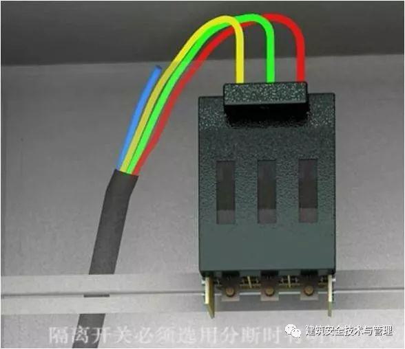 從變壓器到配電箱！臨時電源線連接和配電箱配置標準圖！